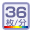36枚/分